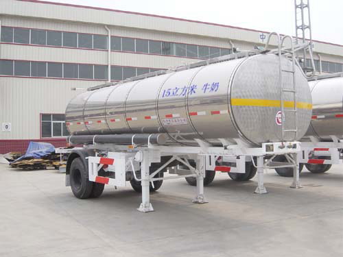 通华6.7米10吨液态食品运输半挂车(THT9150GYS)