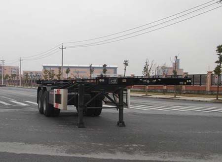 中集9.3米30.5吨集装箱运输半挂车(ZJV9352TJZTH03)