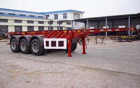 宏图10.5米33.2吨集装箱运输半挂车(HT9404TJZ)