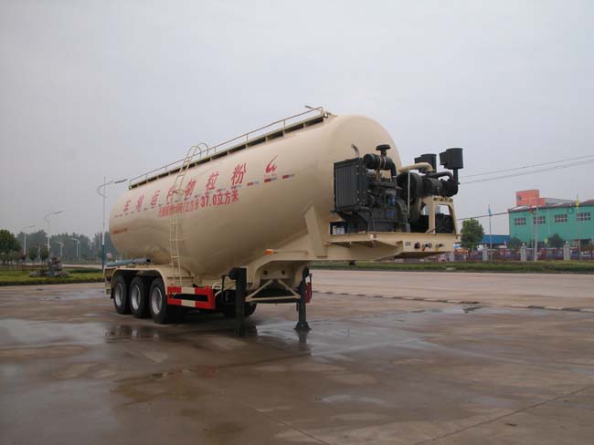 华威驰乐11米28.2吨粉粒物料运输半挂车(SGZ9402GFL)