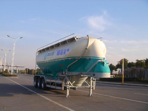 中集11.3米31.8吨粉粒物料运输半挂车(ZJV9400GFLTH)