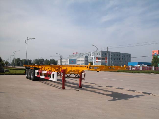 华威驰乐13.7米31.2吨集装箱运输半挂车(SGZ9401TJZ)