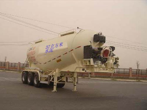 中集9.4米31.8吨粉粒物料运输半挂车(ZJV9401GFLTH)