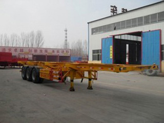 昊统12.4米34吨集装箱运输半挂车(LWG9400TJZG)