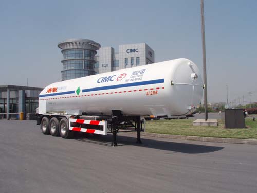 圣达因11.9米27.7吨低温液体运输半挂车(SDY9404GDYY)