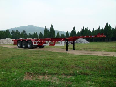 华骏14米34吨集装箱运输半挂车(ZCZ9403TJZHJB)