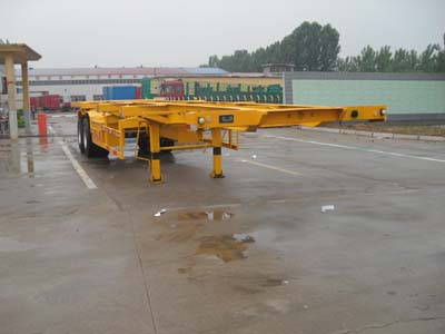 昊统12.4米30.5吨集装箱运输半挂车(LWG9350TJZG)