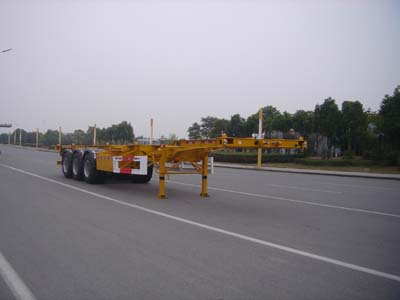 中集12.6米33.6吨集装箱运输半挂车(ZJV9403TJZTHB)
