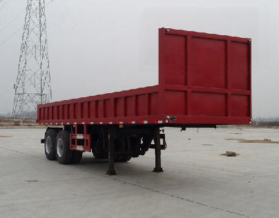 兆鑫9米27.5吨自卸半挂车(CHQ9350ZZX)