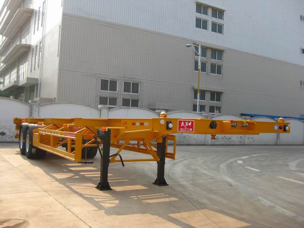 大力士12.4米30.5吨集装箱运输半挂车(FTW9355TJZG)