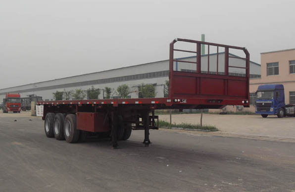 麒强11.5米34.5吨平板运输半挂车(JTD9401TPB)