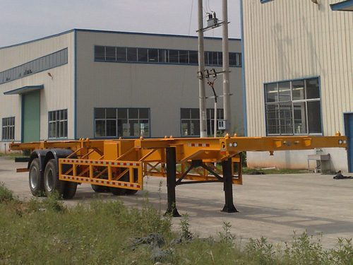 江环12.4米30.7吨集装箱运输半挂车(GXQ9350TJZ)