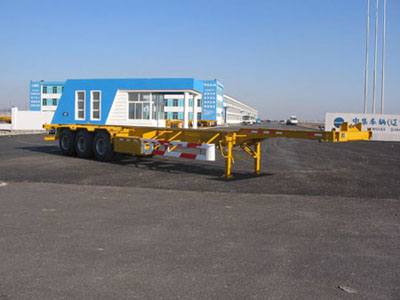 通华12.5米30.5吨集装箱运输半挂车(THT9360TJZL)