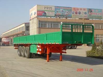 川腾12.4米23吨半挂车(HBS9290)