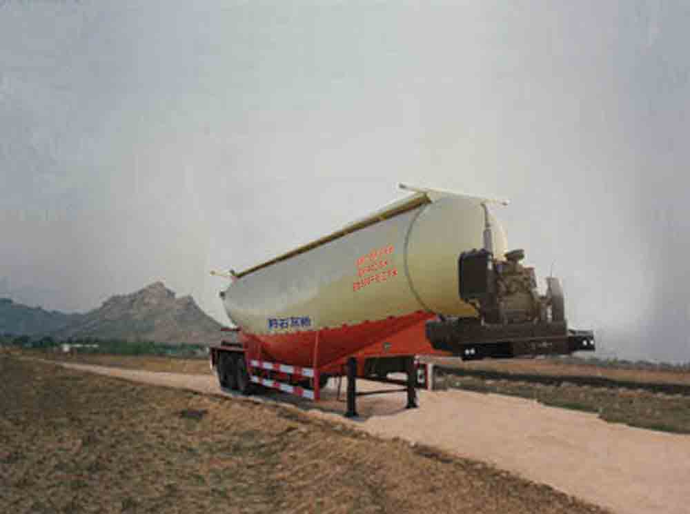华星12.9米19吨粉粒物料运输半挂车(CCG9301GFL)