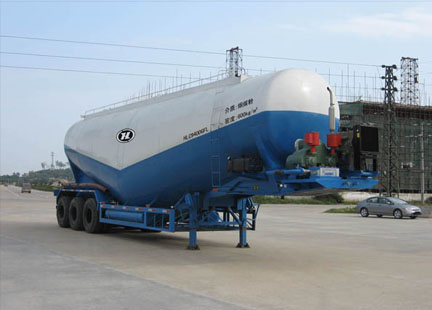 汇联13米26吨粉粒物料运输半挂车(HLC9400GFL)