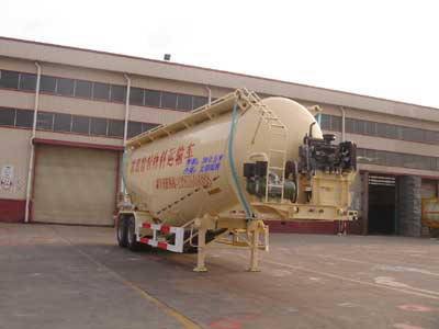 通华10米25.1吨粉粒物料运输半挂车(THT9343GFL)