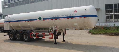 三力11.9米21.5吨低温液体运输半挂车(CGJ9346GDY)