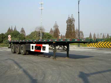 中商汽车13米31.6吨平板半挂车(ZL9390P)