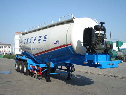 江淮扬天10.6米14吨粉粒物料运输半挂车(CXQ9321GFL)