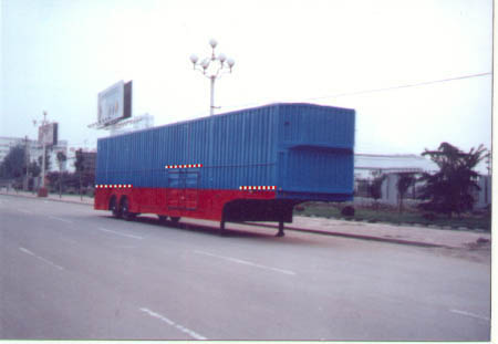 圣岳13.8米7吨车辆运输半挂车(SDZ9161TCL)