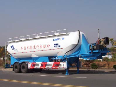 凌宇12.9米20吨粉粒物料运输半挂车(CLY9310GFL)