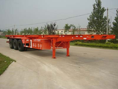 华宇达12.4米30.5吨集装箱运输半挂车(LHY9370TJZ)