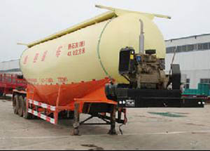 通亚达13米20.5吨粉粒物料运输半挂车(CTY9340GFL)
