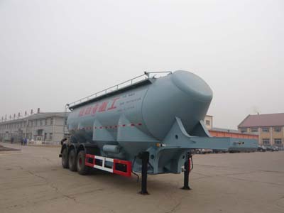 亚特重工11.3米29吨粉粒物料运输半挂车(TZ9393GFL)