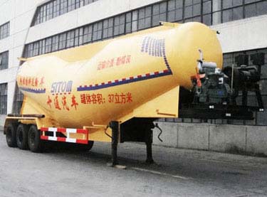 十通13米25吨粉粒物料运输半挂车(STQ9408GFL)