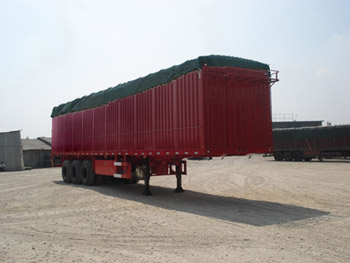 闽兴13米31.8吨蓬式运输半挂车(FM9400XXYP)