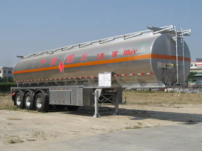 永强12.8米33吨化工液体运输半挂车(YQ9401GHYB)