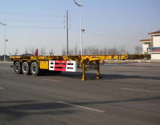 中集12.4米34.1吨集装箱运输半挂车(ZJV9404TJZYK01)