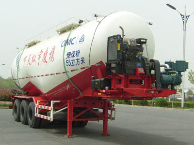 中集12.1米28.4吨粉粒物料运输半挂车(ZJV9408GFLLY)
