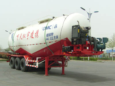 中集10.9米30.2吨粉粒物料运输半挂车(ZJV9406GFLLY)