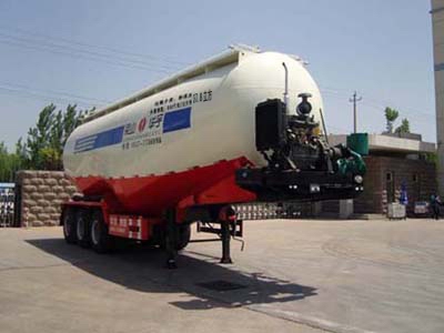 华宇达10米31.5吨粉粒物料运输半挂车(LHY9400AGFL)