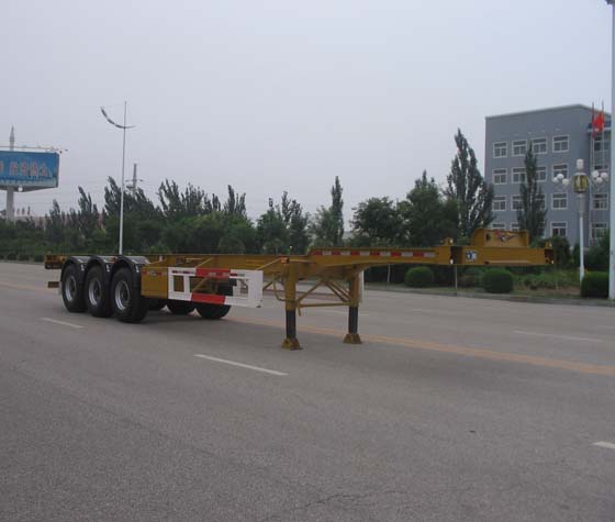 中集12.5米34.9吨集装箱运输半挂车(ZJV9403TJZYK51)