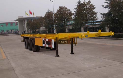 华威驰乐12.4米32吨集装箱运输半挂车(SGZ9381TJZ)