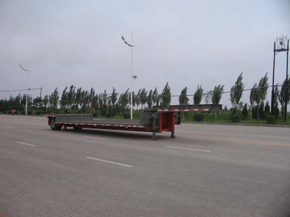 中集13米11.5吨低平板运输半挂车(ZJV9150TDPYK)