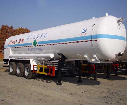 宏图12.2米23.9吨低温液体运输半挂车(HT9405GDY1)