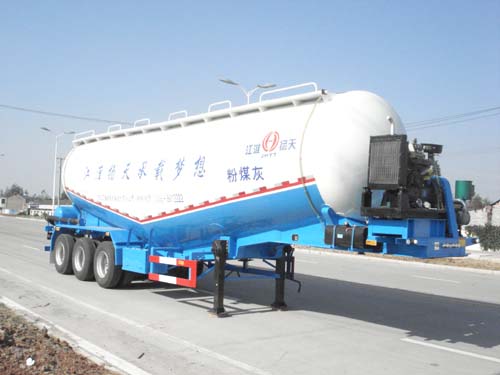 江淮扬天10.6米30吨中密度粉粒物料运输半挂车(CXQ9407GFL)