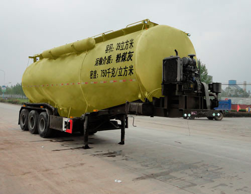 中商汽车10.5米29.2吨中密度粉粒物料运输半挂车(ZL9401GFL)