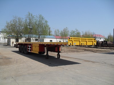 华星13米33吨平板运输半挂车(CCG9400TPB)