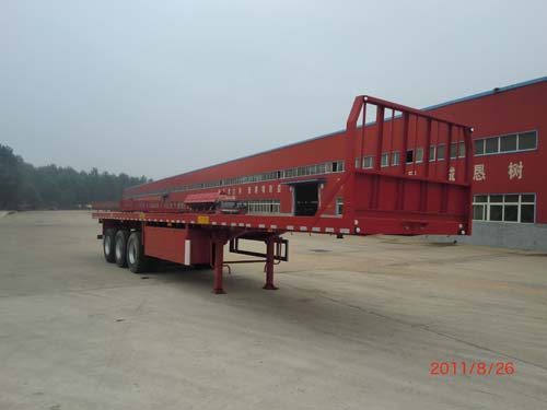宇畅13米33.3吨平板运输半挂车(YCH9400TPB)