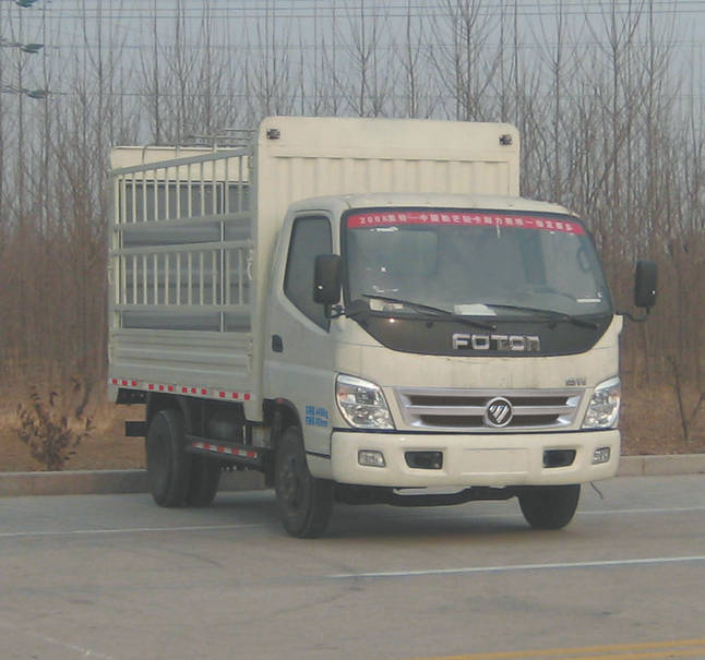 福田牌BJ5049CCY-FA仓栅式运输车公告图片