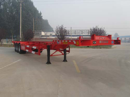 昊统14.9米33.5吨集装箱运输半挂车(LWG9401TJZ)