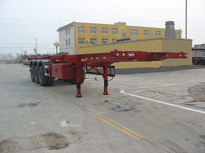 华任12.2米34.1吨集装箱运输半挂车(XHT9400TJZ)