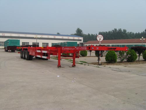 骜通15米30.5吨集装箱运输半挂车(LAT9371TJZG)