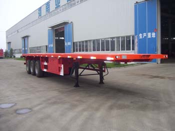 亚隆12.4米28吨平板式半挂车(YMK9350TP)