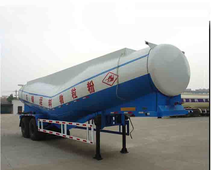 宏大11.8米23.8吨粉粒物料运输半挂车(QLC9340GFL)